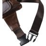 Чоловіча шкіряна сумка пояса коричневого Keizer (57290) - 4