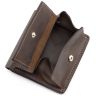 Стильный кожаный мужской кошелек ручной работы Grande Pelle (13060) - 4