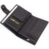 Мужской кожаный кошелек с отделением для паспорта H.T Leather (16756) - 5