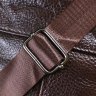 Многофункциональная мужская сумка-барсетка из натуральной кожи темно-коричневого цвета Vintage (20450) - 9