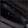 Мужская кожаная плечевая сумка черного цвета с откидным клапаном Keizer 71591 - 5