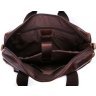 Зручна шкіряна сумка - месенджер з кишенею для ноутбука VINTAGE STYLE (14114) - 7