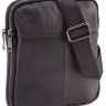 Кожаная повседневная мужская сумка на молнии Leather Collection (10555) - 1