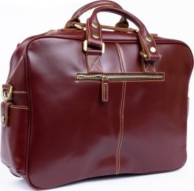 Велика ділова сумка - портфель з натуральної шкіри VINTAGE STYLE (14776)