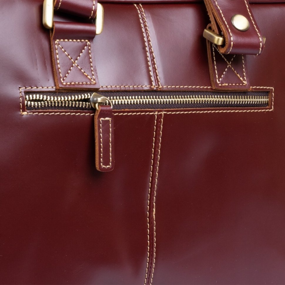 Большая деловая сумка - портфель из натуральной кожи VINTAGE STYLE (14776) фото №6 Большая деловая сумка - портфель из натуральной кожи VINTAGE STYLE (14776) modnotak фото №6