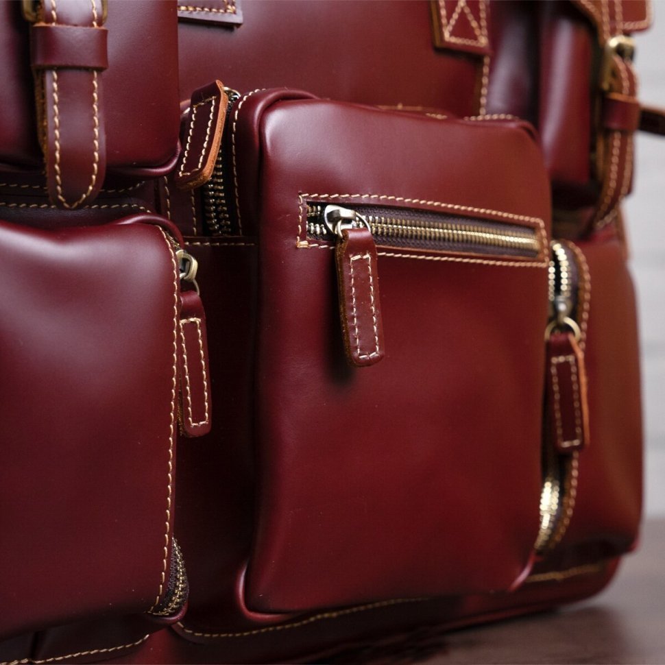 Большая деловая сумка - портфель из натуральной кожи VINTAGE STYLE (14776) фото №10 Большая деловая сумка - портфель из натуральной кожи VINTAGE STYLE (14776) modnotak фото №10