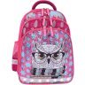 Школьный рюкзак для девочек малинового цвета с совой Bagland (53691) - 6