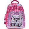 Шкільний рюкзак для дівчаток малинового кольору з совою Bagland (53691) - 7