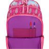 Школьный рюкзак для девочек малинового цвета с совой Bagland (53691) - 10