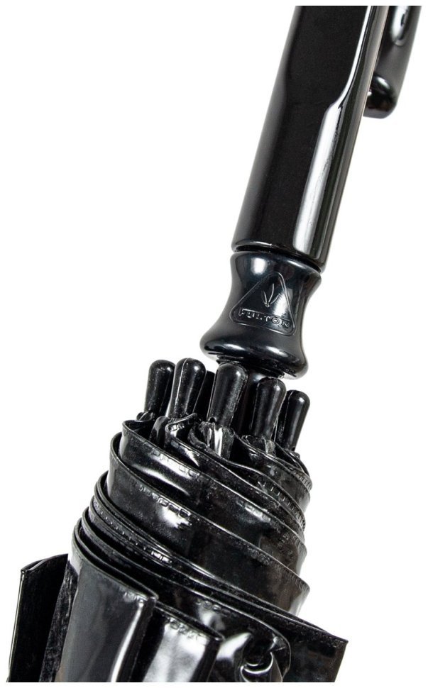 Зонт-трость женский Fulton Birdcage-1 L041 Black (Механика, прозрачный с черными вставками) 93791 modnotak фото №12