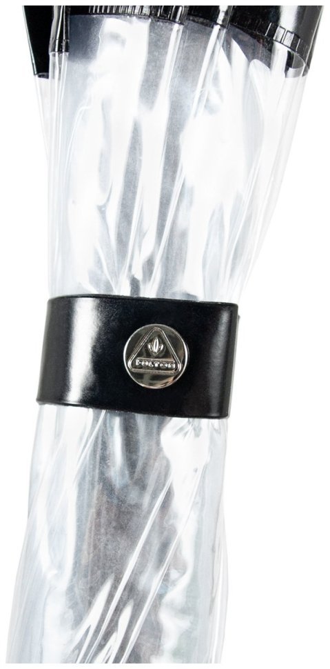 Зонт-трость женский Fulton Birdcage-1 L041 Black (Механика, прозрачный с черными вставками) 93791 modnotak фото №13