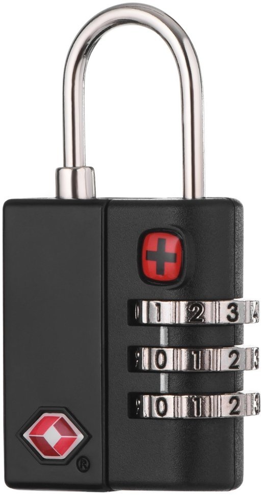Замок кодовий, Wenger TSA Combination Lock, чорний modnotak фото №1