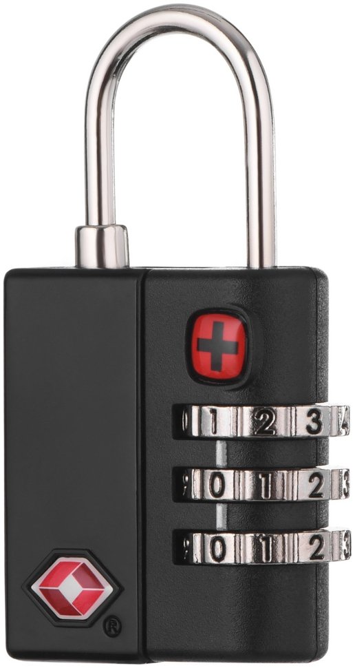 Замок кодовий, Wenger TSA Combination Lock, чорний modnotak фото №2