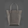 Вместительная сумка шоппер темно-бежевого цвета из натуральной кожи BlankNote D.D. (12739) - 5