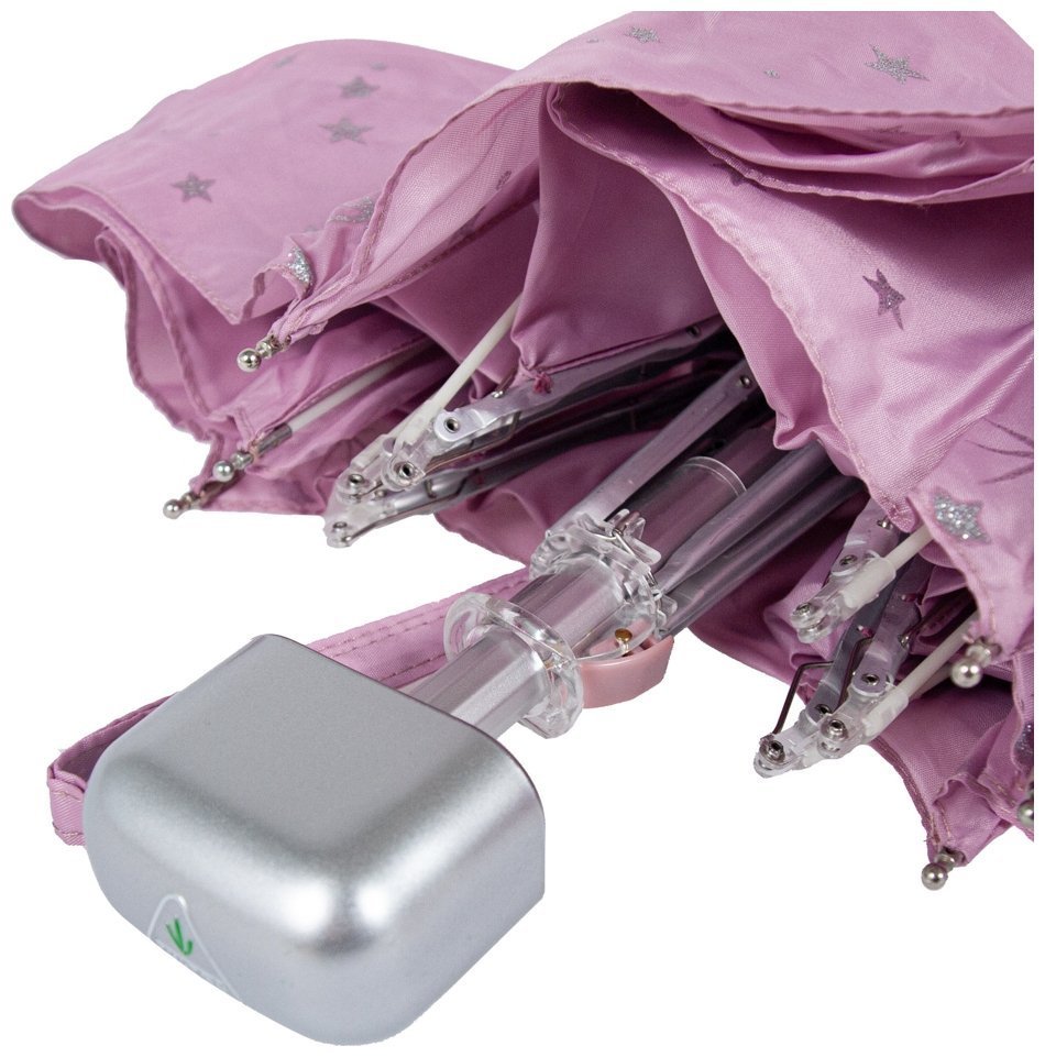 Женский мини-зонт Fulton L501 Tiny-2 Glitter Stars (складной, механика, розовый с принтом звезд) 93991 фото №5 Женский мини-зонт Fulton L501 Tiny-2 Glitter Stars (складной, механика, розовый с принтом звезд) 93991 modnotak фото №5