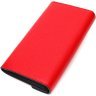 Просторий жіночий гаманець червоно-чорного кольору з натуральної шкіри Tony Bellucci (2421974) - 2