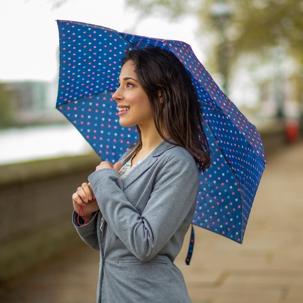 Женский зонт Fulton L553-041239 Superslim-2 Ditsy Hearts (Синий с разноцветными сердечками, механика) 94291 фото №2 Женский зонт Fulton L553-041239 Superslim-2 Ditsy Hearts (Синий с разноцветными сердечками, механика) 94291 modnotak фото №2