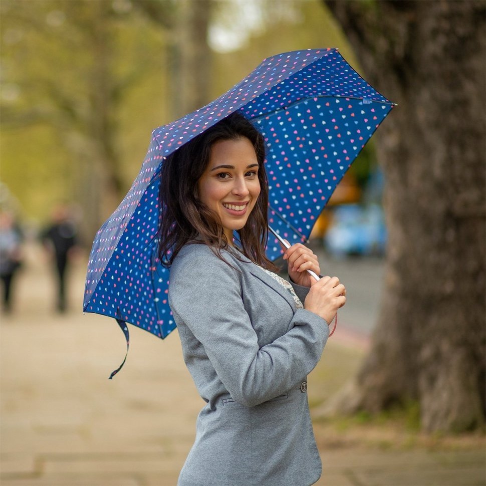 Женский зонт Fulton L553-041239 Superslim-2 Ditsy Hearts (Синий с разноцветными сердечками, механика) 94291 фото №4 Женский зонт Fulton L553-041239 Superslim-2 Ditsy Hearts (Синий с разноцветными сердечками, механика) 94291 modnotak фото №4