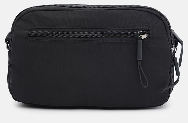 Жіноча сумка кросбоді із міцного текстилю через плече Monsen 104491 чорного кольору modnotak фото №3