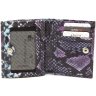 Оригінальний різнокольоровий жіночий гаманець з натуральної шкіри KARYA (1065-063) - 2