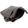 Повседневная мужская сумка-планшет коричневого цвета из натуральной кожи Leather Collection (11116) - 6