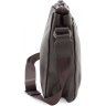 Повседневная мужская сумка-планшет коричневого цвета из натуральной кожи Leather Collection (11116) - 2