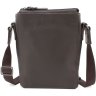 Повседневная мужская сумка-планшет коричневого цвета из натуральной кожи Leather Collection (11116) - 3