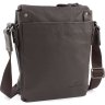 Повседневная мужская сумка-планшет коричневого цвета из натуральной кожи Leather Collection (11116) - 1