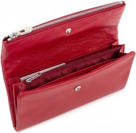 Оригінальний жіночий гаманець з відділенням на блискавці ST Leather (17644) - 2