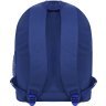 Синій текстильний рюкзак для міста з принтом Bagland (55491) - 3