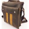 Чоловіча сумка-планшет коричневого кольору VATTO (11833) - 3