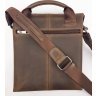 Чоловіча сумка-планшет коричневого кольору VATTO (11833) - 7