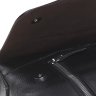 Добротная мужская сумка-планшет на плечо из натуральной кожи черного окраса Borsa Leather (21322) - 7