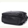 Большой мужской кожаный рюкзак черного цвета Keizer (57191) - 7