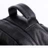 Великий чоловічий шкіряний рюкзак чорного кольору Keizer (57191) - 8