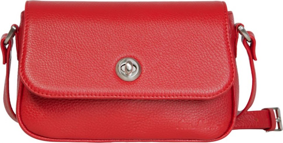 Червона маленька жіноча сумка через плече Issa Hara Нора (21137)