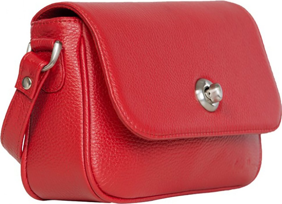 Красная маленькая женская сумка через плечо Issa Hara Нора (21137)