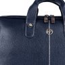 Кожаная сумка с плечевым ремнем для ноутбука до 13" Hammonds Flycatcher LB105 синего цвета 107991 modnotak фото - 7
