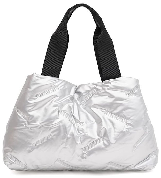 Женская сумка из качественного текстиля серого цвета Monsen 88891 modnotak фото №1