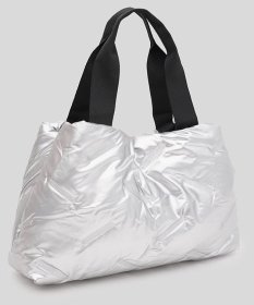 Женская сумка из качественного текстиля серого цвета Monsen 88891