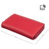 Красный женский кошелек среднего размера из натуральной кожи на молнии Visconti Aruba 69291 - 12
