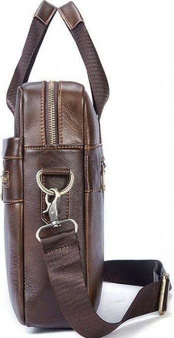 Стильная мужская деловая сумка под ноутбук и бумаги А4 формата VINTAGE STYLE (14626) modnotak фото №2