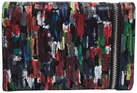 Яскравий жіночий гаманець із натуральної шкіри Desisan 81792 (різнокольоровий)