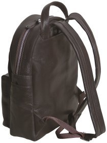 Городской повседневный женский рюкзак из кожи коричневого цвета Vip Collection 102392
