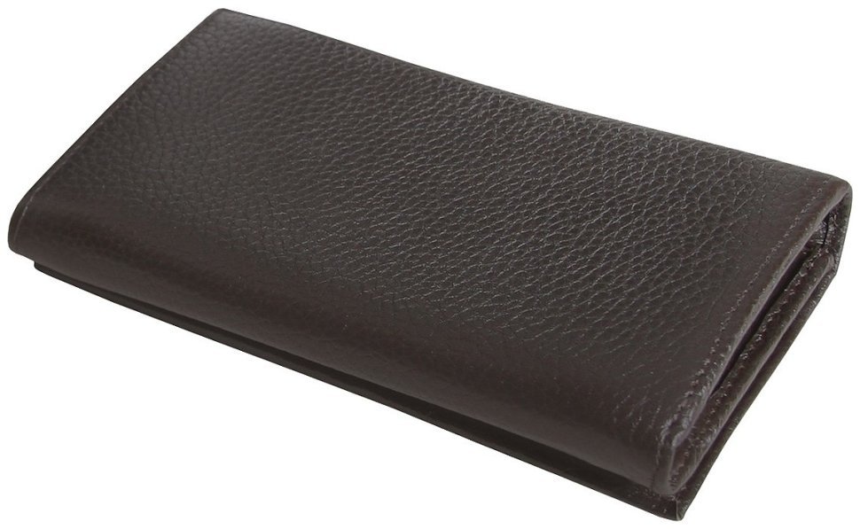 Женский кошелек коричневого цвета из кожи флотар Vip Collection 102492 modnotak фото №5