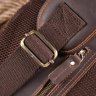 Мужская сумка-рюкзак коричневого цвета из винтажной кожи Vintage (2421303) - 8