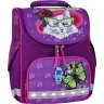 Фіолетовий шкільний каркасний рюкзак для дівчаток з принтом Bagland 53292 - 1