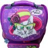 Фіолетовий шкільний каркасний рюкзак для дівчаток з принтом Bagland 53292 - 7
