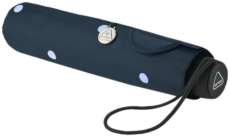 Женский зонт Fulton L553-041246 Superslim-2 Polka Dot (Черный в горошек, механика) 94292 modnotak фото №7