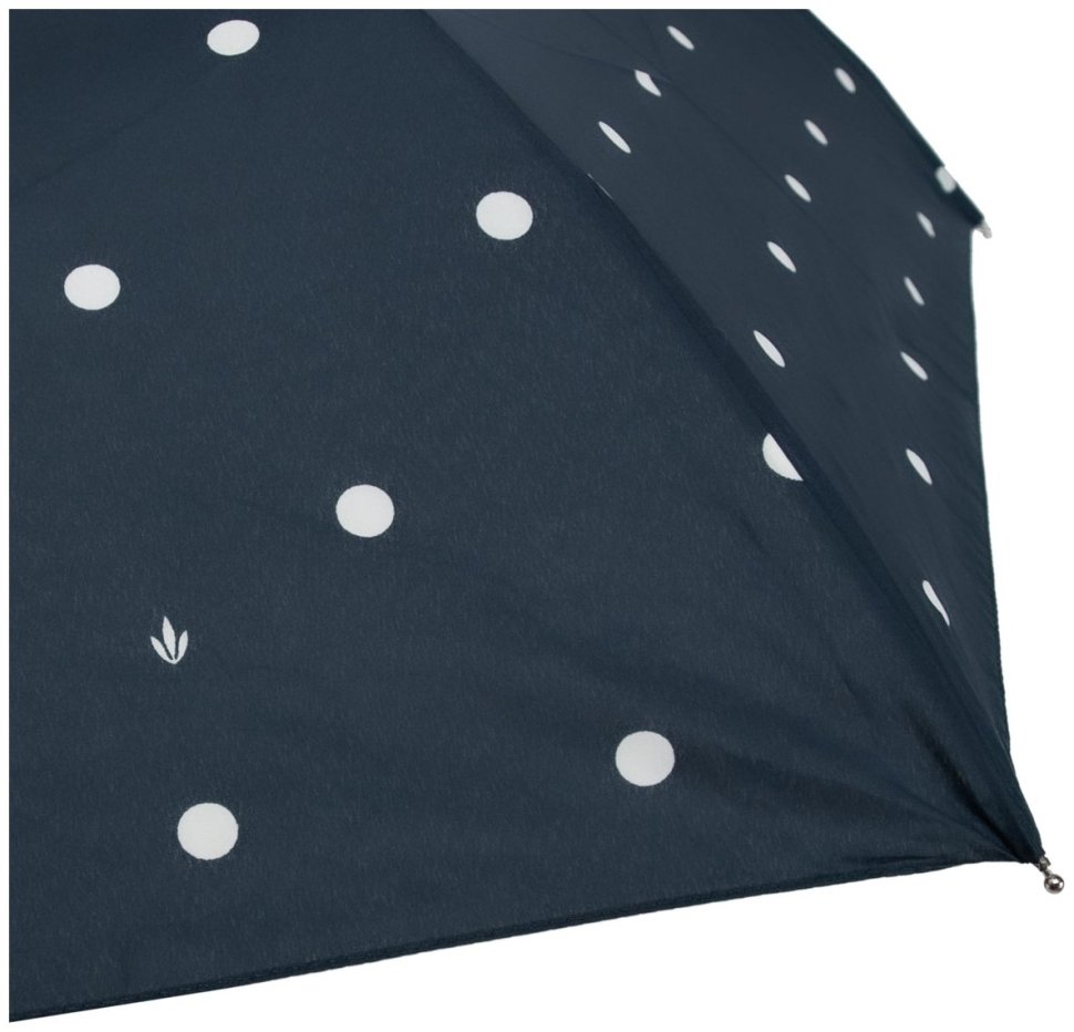 Женский зонт Fulton L553-041246 Superslim-2 Polka Dot (Черный в горошек, механика) 94292 modnotak фото №10